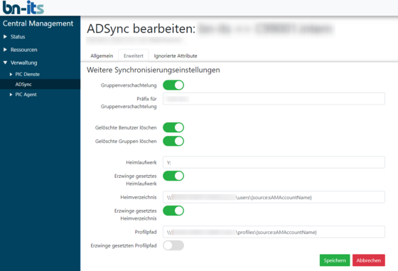 Konfiguration ADSync - bn-its GmbH