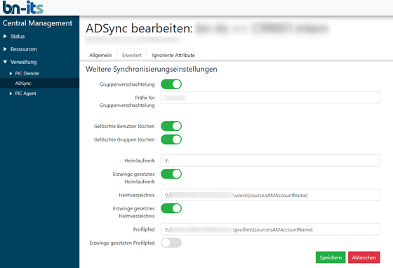 Konfiguration ADSync - bn-its GmbH