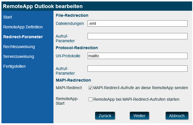 RDS Management - RemoteApp-Definition - bn-its GmbH